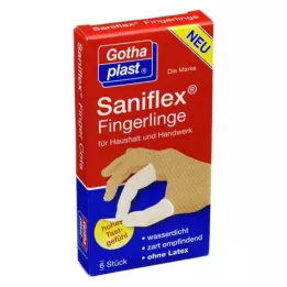 SANIFLEX Doigtiers, 6 pièces