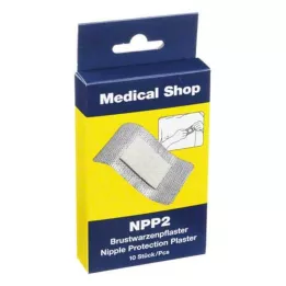 BRUSTWARZENPFLASTER NPP2, 10 pièces