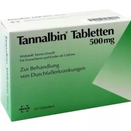 TANNALBIN Tablettes, 50 pc