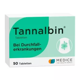 TANNALBIN Comprimés, 50 pièces