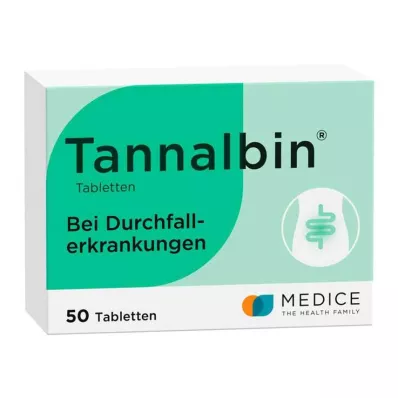 TANNALBIN Comprimés, 50 pièces TANNALBIN Comprimés, 50 pièces