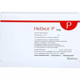 HELIXOR Ampoules P 5 mg, 50 pièces