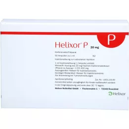 HELIXOR Ampoules P 20 mg, 50 pièces