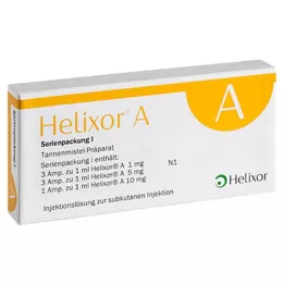 HELIXOR Pack I Ampoules Série A, 7 pièces