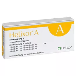 HELIXOR Pack série A IV Ampoules, 7 pièces
