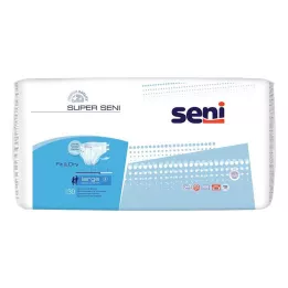SUPER SENI Culotte dincontinence pour adultes taille 3 L, 30 pièces