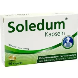 SOLEDUM 100 mg de capsules résistants gastriques, 50 pc