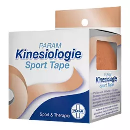 KINESIOLOGIE Ruban adhésif sport 5 cm x 5 m beige, 1 pièce