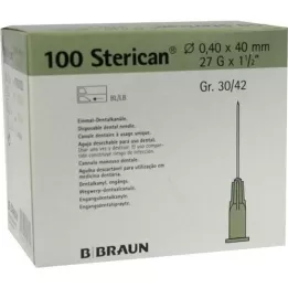 STERICAN Dentalkan.luer 0,4x40 mm, 100 pc