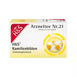 H&S Sachets filtres à thé à la camomille, 20X1,5 g