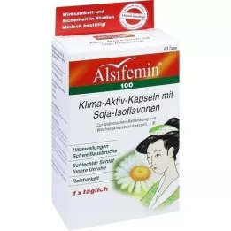 ALSIFEMIN 100 Capsules Climate Active M.Soja 1x1, 60 pc
