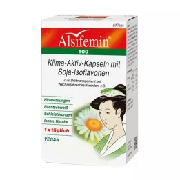 ALSIFEMIN 100 capsules Climate Active au soja 1x1, 60 pcs