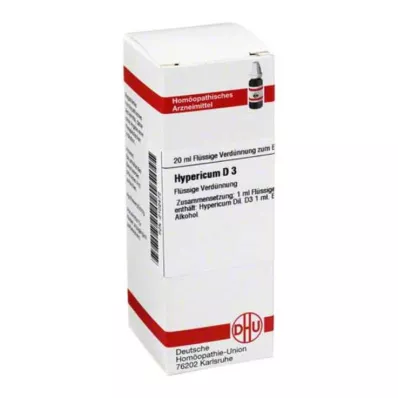 HYPERICUM Dilution D3, 20 ml