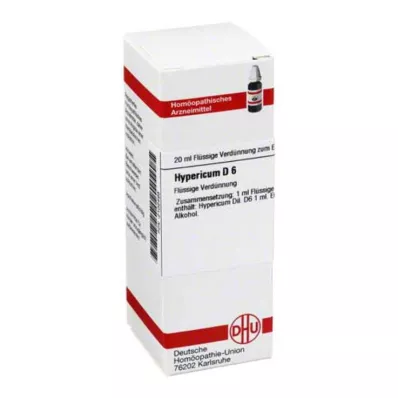 HYPERICUM Dilution D 6, 20 ml