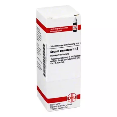 SECALE CORNUTUM Dilution D 12, 20 ml SECALE CORNUTUM Dilution D 12, 20 ml