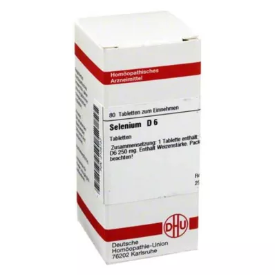 SELENIUM D 6 comprimés, 80 pcs