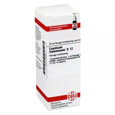 CAUSTICUM HAHNEMANNI Dilution D 12, 20 ml