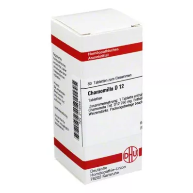CHAMOMILLA D 12 comprimés, 80 pcs