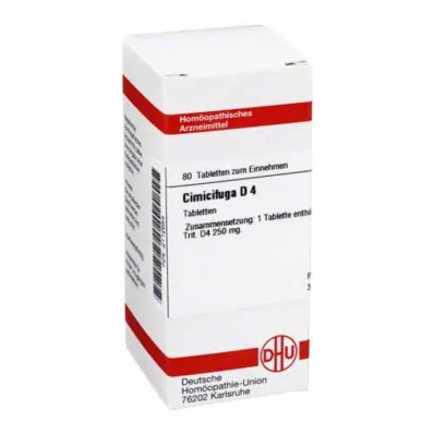CIMICIFUGA D 4 comprimés, 80 pcs CIMICIFUGA D 4 comprimés, 80 pcs