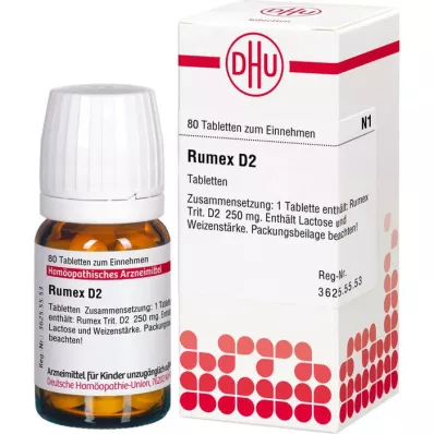 Rumex D 2, 80 pc Rumex D 2, 80 pc