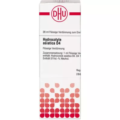 Hydrocotyle asiatica d 4, 20 ml