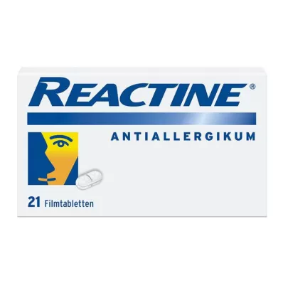 REACTINE Comprimés pelliculés, 21 pcs