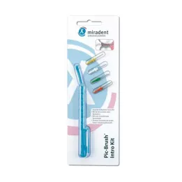 MIRADENT Kit dintroduction Interd.Pic-Brush 1H+4B.tra.bleu, 1 pièce
