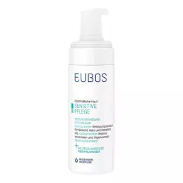 Eubos Nettoyage du visage de mousse vital sensible, 150 ml