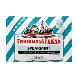 Pastilles sans sucre à la menthe verte Fishermans Friend, 25 g