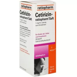 Cetirizin-ratiopharm jus, 150 ml
