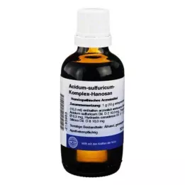 ACIDUM SULFURICUM KOMPLEX liquide, 50 ml
