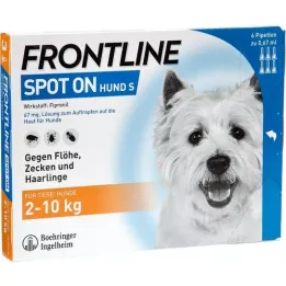 Frontline Spot sur S, 6 pc