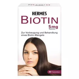 BIOTIN HERMES Comprimés de 5 mg, 90 pièces