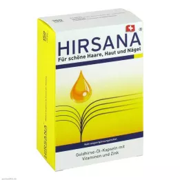 HIRSANA Capsules dhuile de millet doré, 150 pièces
