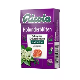 RICOLA Bonbons à la fleur de sureau o.Z.Box, 50 g