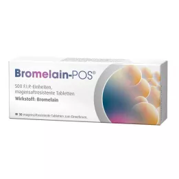 BROMELAIN POS comprimés gastro-résistants, 30 pcs