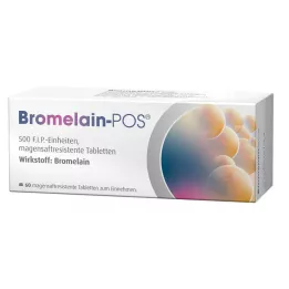 BROMELAIN POS comprimés gastro-résistants, 60 pcs