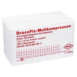 Dracofix OP-Compresses Unste, 100 pc