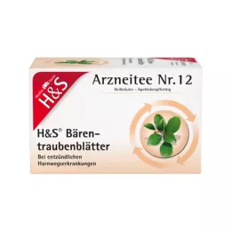 H&amp;S Sachets filtres à thé à la busserole, 20X2,7 g