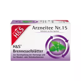 H&amp;S Sachet filtre de feuilles dortie, 20X1,6 g