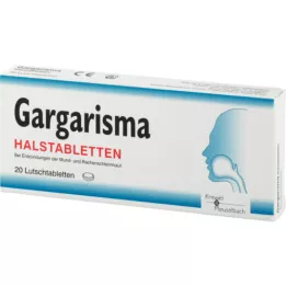 Gargarisma demi comprimés, 20 pc