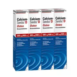 CALCIUM SANDOZ Comprimés effervescents D Osteo, 40 pcs