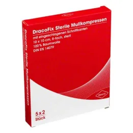 Compresses Dracofix Peel, 5x2 pièces