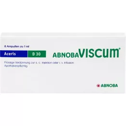 ABNOBAVISCUM Aceris D 30 ampoules, 8 pièces