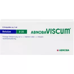 ABNOBAVISCUM Betulae D 20 ampoules, 8 pièces
