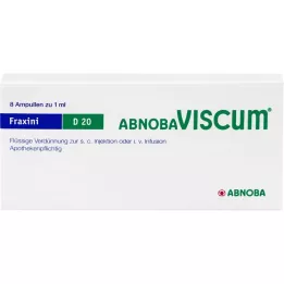 ABNOBAVISCUM Fraxini D 20 ampoules, 8 pièces