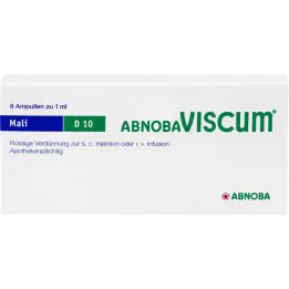 ABNOBAVISCUM Mali D 10 ampoules, 8 pièces