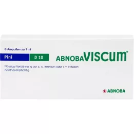 ABNOBAVISCUM Pini D 10 ampoules, 8 pièces