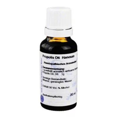 PROPOLIS D 6 Dilution, 20 ml PROPOLIS D 6 Dilution, 20 ml
