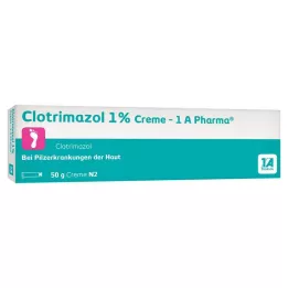 CLOTRIMAZOL Crème 1%-1A Pharma, 50 g